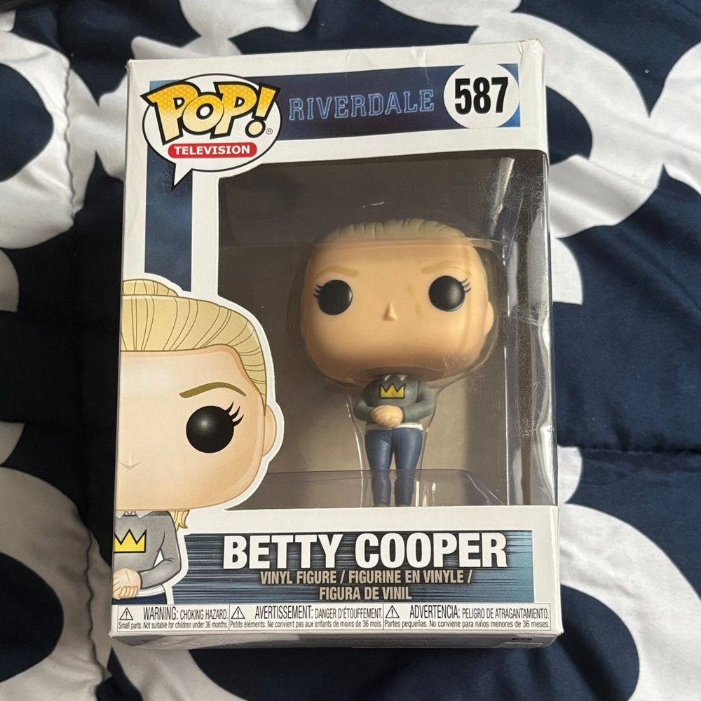 Funko Pop! Riverdale Betty Cooper in Blue and Yellow